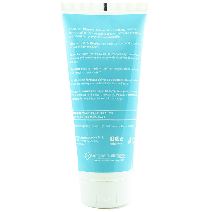 Foltene Pharma Shampoo Sebum Normalizing