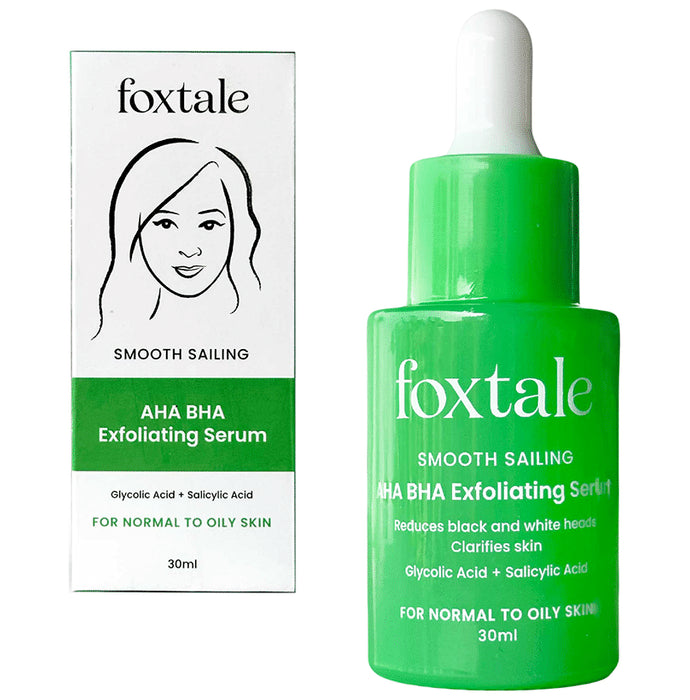 Foxtale Smooth Sailing AHA BHA Exfoliating Serum