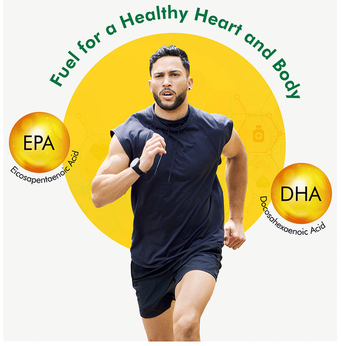 Fytika Omega 1000 for Bones, Heart & Blood Vessels | Soft Gelatin Capsule Vanilla