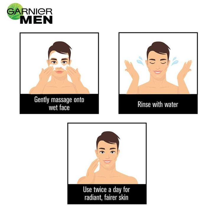 Garnier Men Power White Face Wash