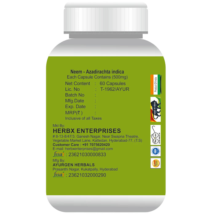 Globyherbs Neem Capsule
