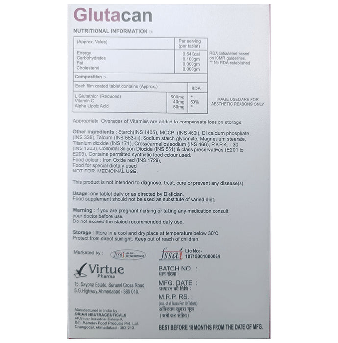 Glutacan Tablet