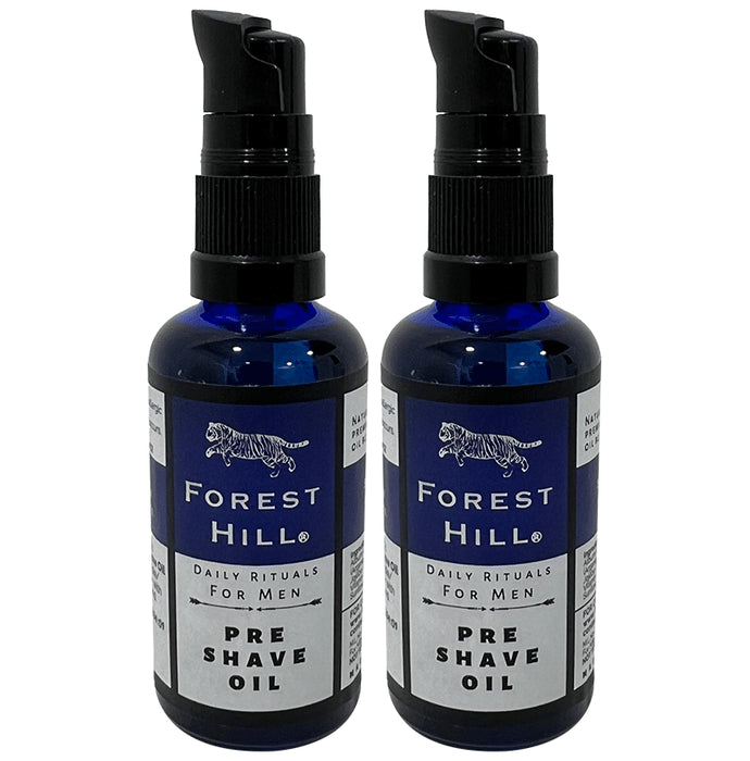 Forest Hill Daily Ritual for Men Pre Shave Oil (50ml Each) - Classic Derma