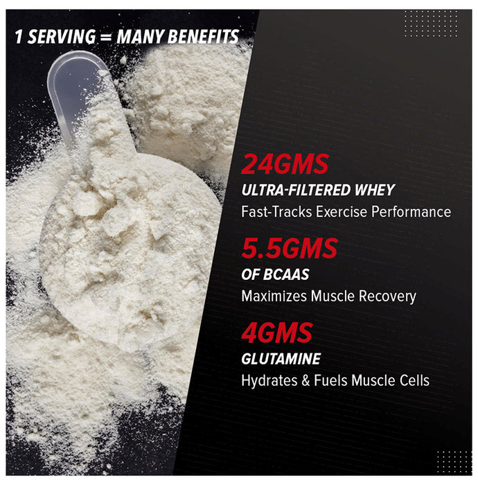 GNC Amp Gold 100% Whey Protein Advanced Powder with Digestive Enzymes | For Lean Muscles | Flavour Vanilla Icecream