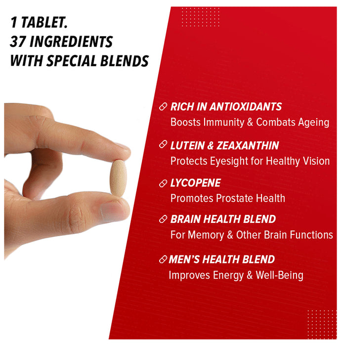 GNC Mega Men 50 Plus | With Antioxidants for Heart & Prostate Support | Tablet