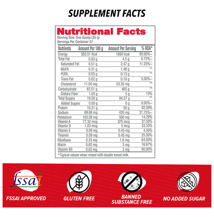 GNC Pro Performance Weight Gainer with Whey Protein | Flavour Powder Double Chocolate