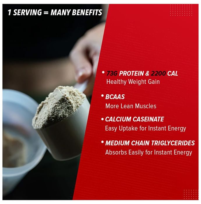 GNC Pro Performance Weight Gainer with Whey Protein | Flavour Vanilla Icecream