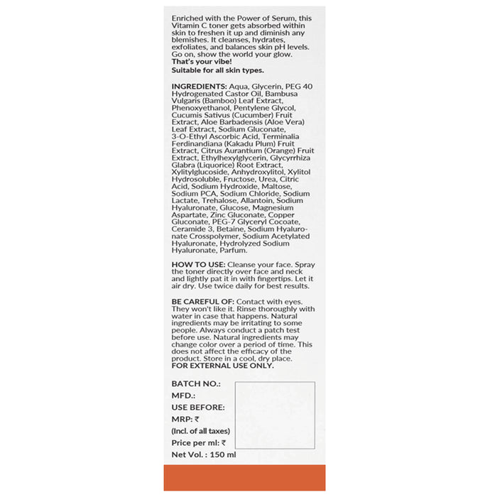 Good Vibes Anti-Blemish Glow Toner Vitamin C