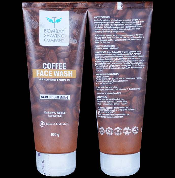 Bombay Shaving Company Coffee Face Wash - Classic Derma