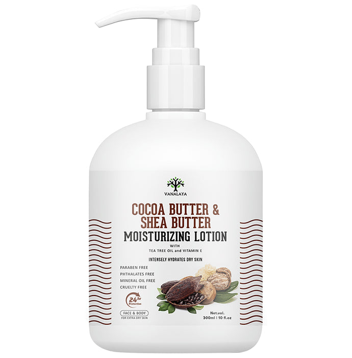 Vanalaya Cocoa Butter & Shea Butter Moisturizing Lotion - Classic Derma