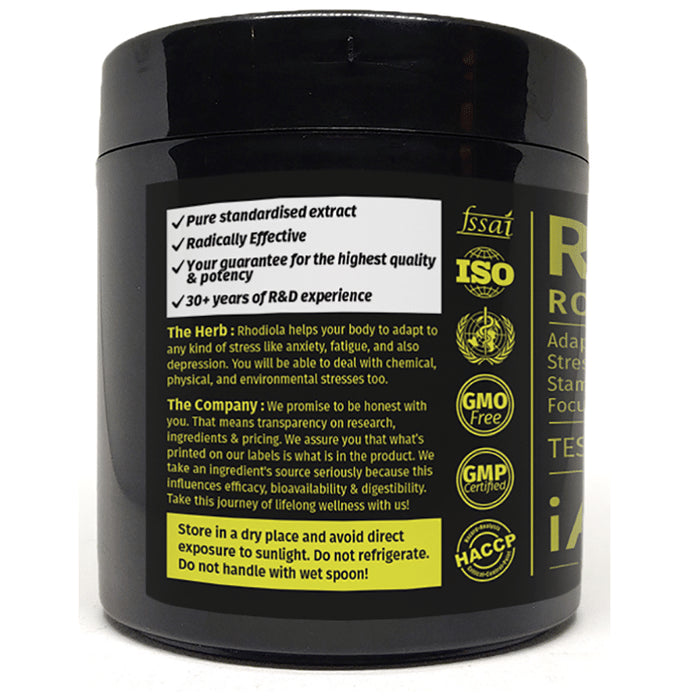 iAYUR Rhodiola Rosea Extract Powder