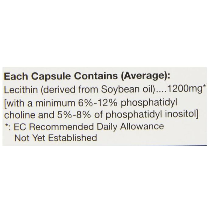 Healthaid Lecithin 1200mg Capsule