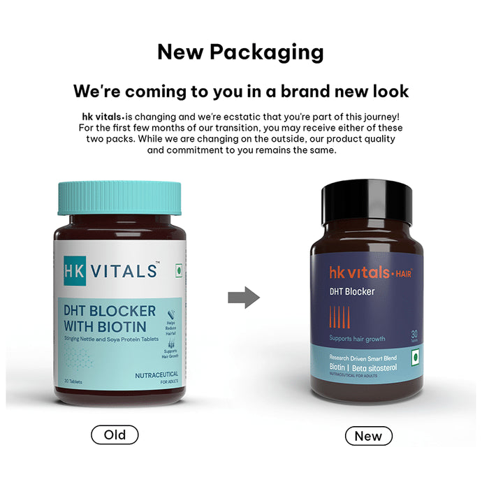 Healthkart HK Vitals DHT Blocker with Biotin | For Hair Health |