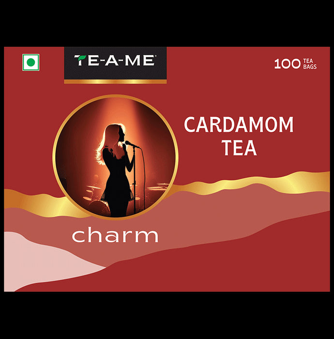 TE-A-ME Cardamom Tea Bags (100 Each) - Classic Derma
