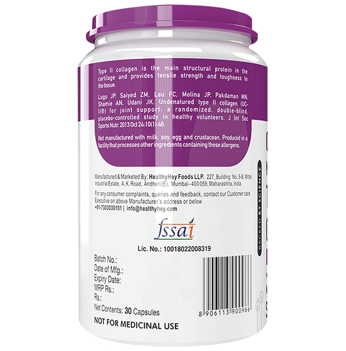 HealthyHey NTC II Native Type II Collagen Capsule