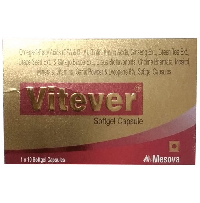 Vitever Soft Gelatin Capsule - Classic Derma