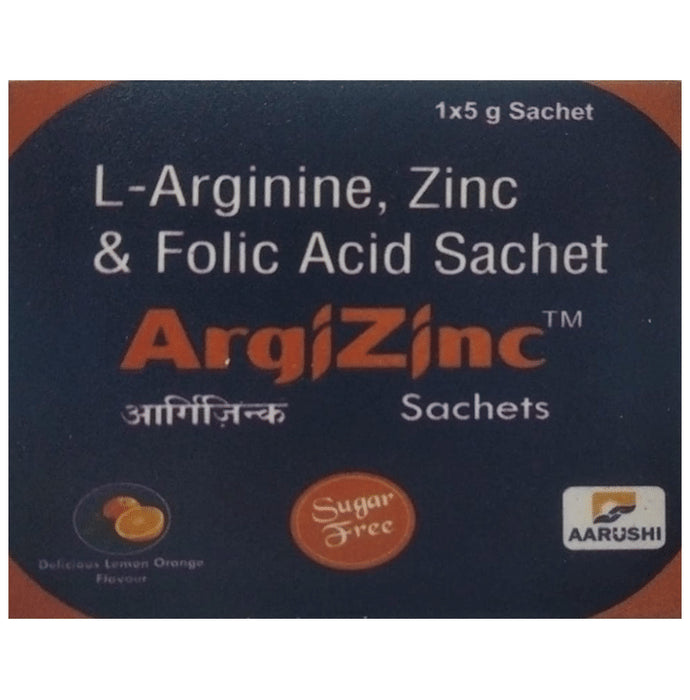 Argizinc Sachet Delicious lemon orange Sugar Free - Classic Derma