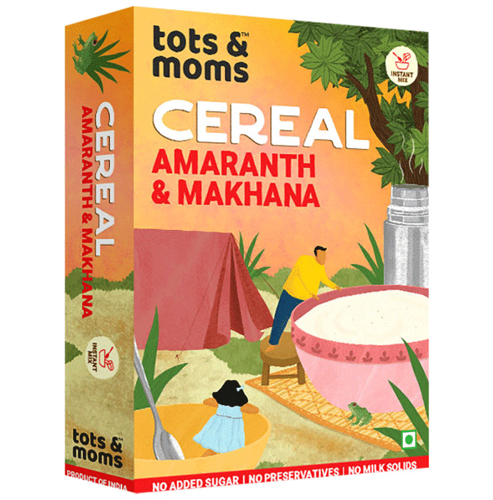 Tots and Moms Organic Instant Mix 6 Month+ Amaranth & Makhana - Classic Derma