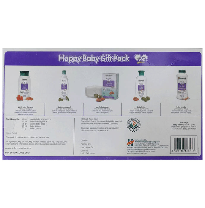 Himalaya Happy Baby Gift Pack (Oil-Powder-Soap-Lotion-Shampoo)