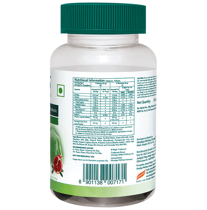 Himalaya Healthy Gut Probiotic Gummies Strawberry
