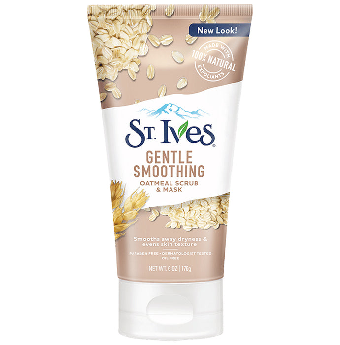 St. Ives Gentle Smoothing Oatmeal Scrub & Mask - Classic Derma