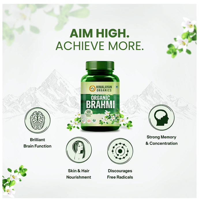 Himalayan Organics Organic Brahmi Tablet