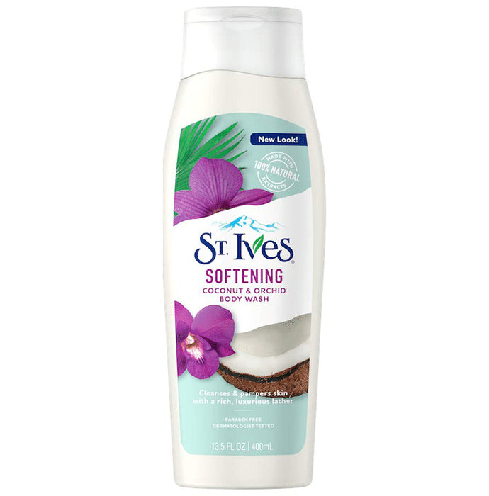 St. Ives Softening Coconut & Orchid Body Wash - Classic Derma