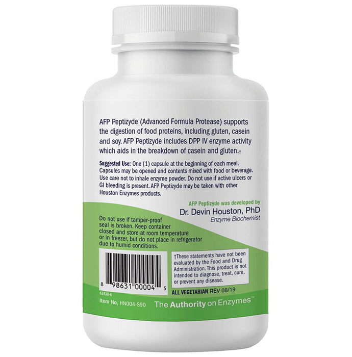 Houston Enzymes AFP Peptizyde Capsule