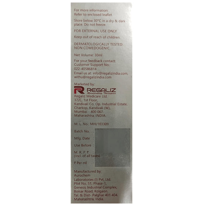 Regaliz Truderma Regen Night Repair Serum