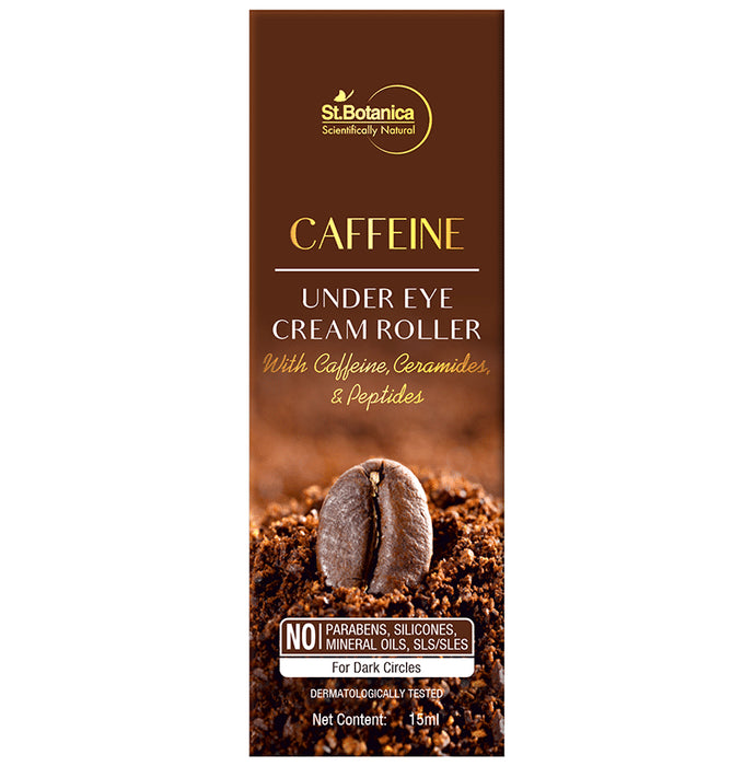St.Botanica Caffeine Under Eye Cream Roller - Classic Derma