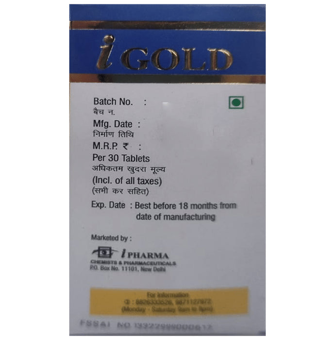 i Gold Health Enhancer Tablet