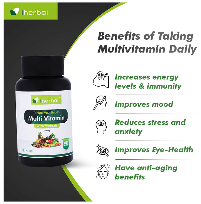 Iherbal Multi Vitamin With Minerals Tablet