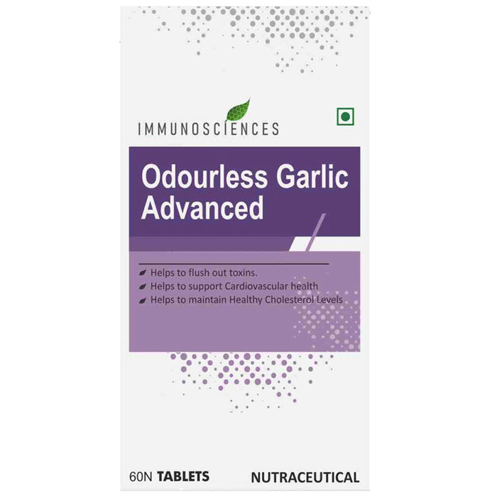 Immunosciences Odourless Garlic Advanced Tablet
