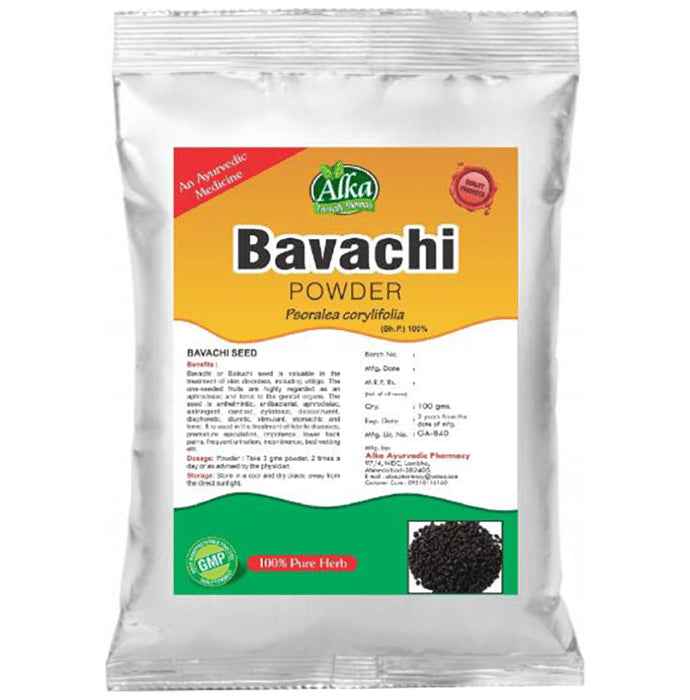 Alka Ayurvedic Pharmacy Bavachi Powder - Classic Derma