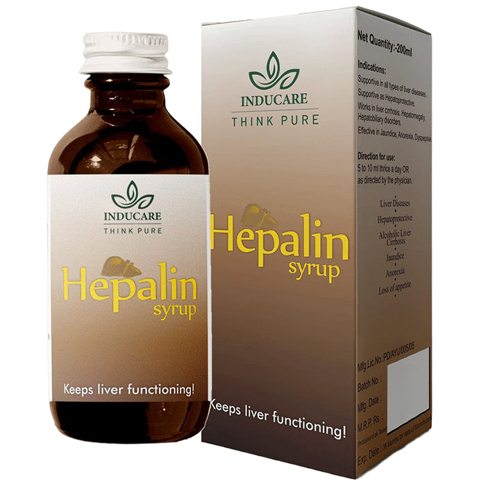 Inducare Pharma Hepalin Syrup - Classic Derma
