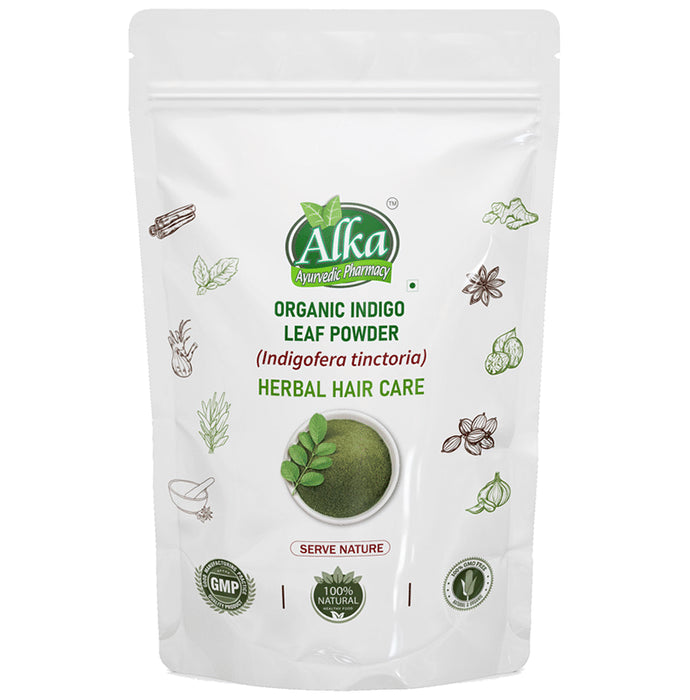 Alka Ayurvedic Pharmacy Organic Indigo Leaf Powder - Classic Derma