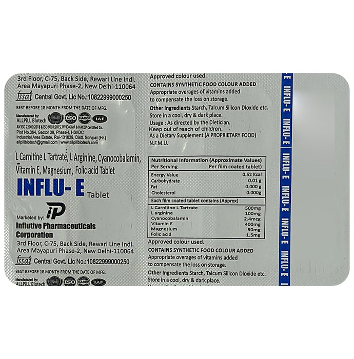Influ-E Tablet (10 Each)