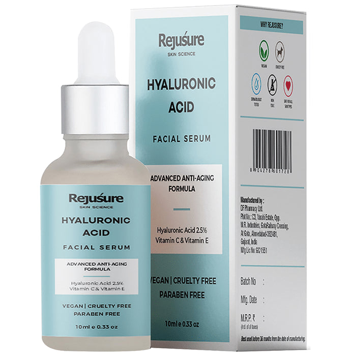 Rejusure Hyaluronic Acid Facial Serum - Classic Derma