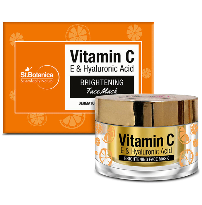 St.Botanica Vitamin C, E & Hyaluronic Acid Brightening Face Mask - Classic Derma