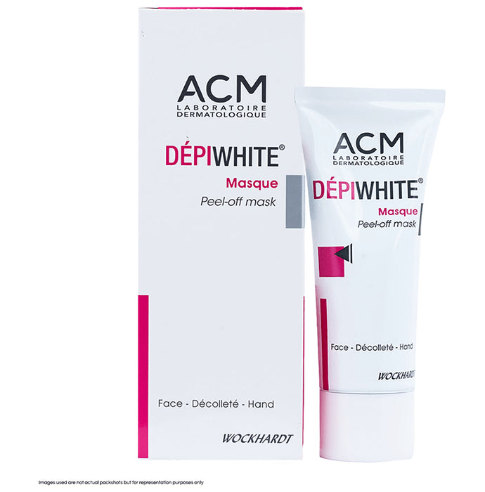 Depiwhite Masque Peel-Off Mask | Reduces Excess Melanin Production, Evens Skin Tone & Clears Pores - Classic Derma