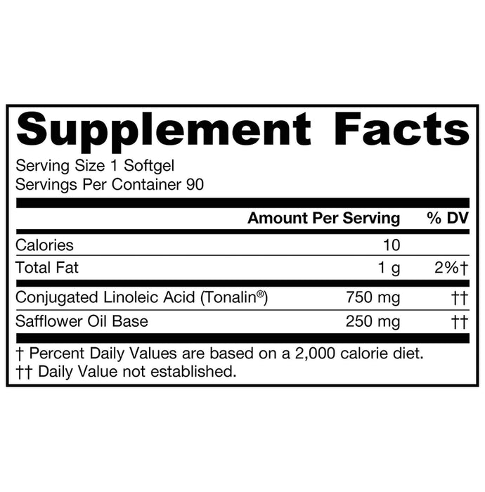 Jarrow Formulas CLA 750mg Softgels | For Fat Metabolism