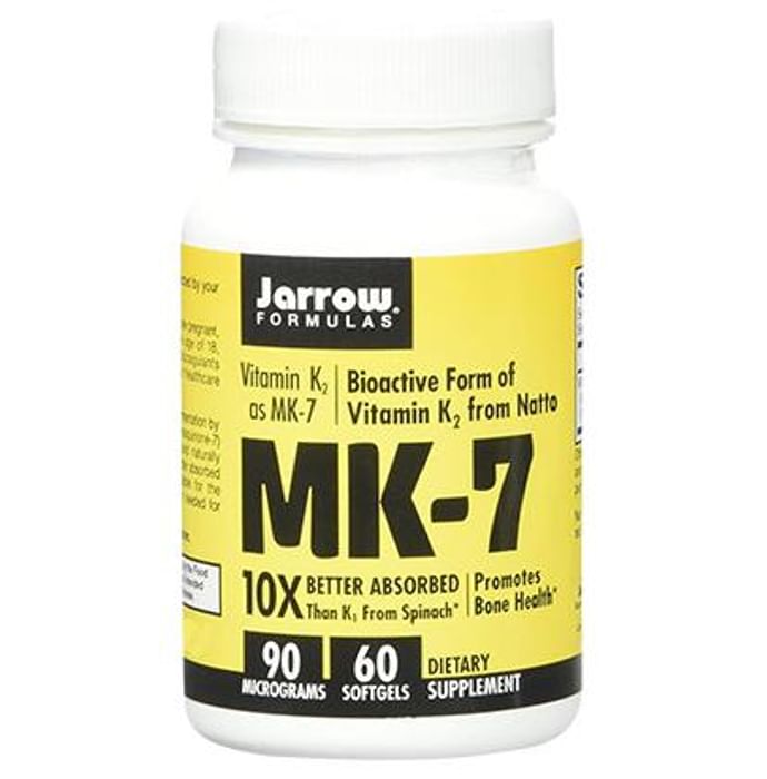 Jarrow Formulas MK-7 Soft Gelatin Capsule for Bone Health - Classic Derma