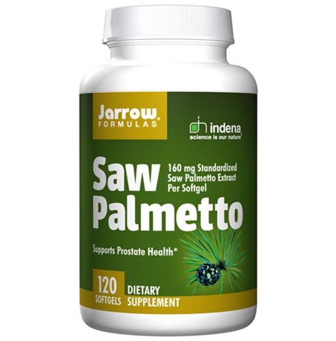 Jarrow Formulas Saw Palmetto 160mg Soft Gelatin Capsule | Supports Prostate Health - Classic Derma