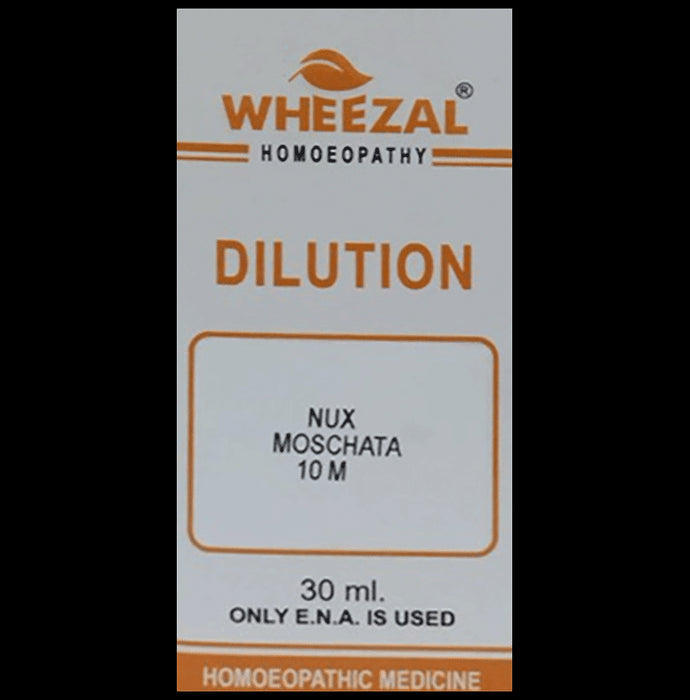 Wheezal Nux Moschata Dilution 10M - Classic Derma