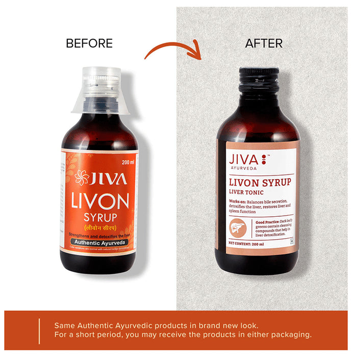 Jiva Livon Syrup | Acts as Liver Tonic