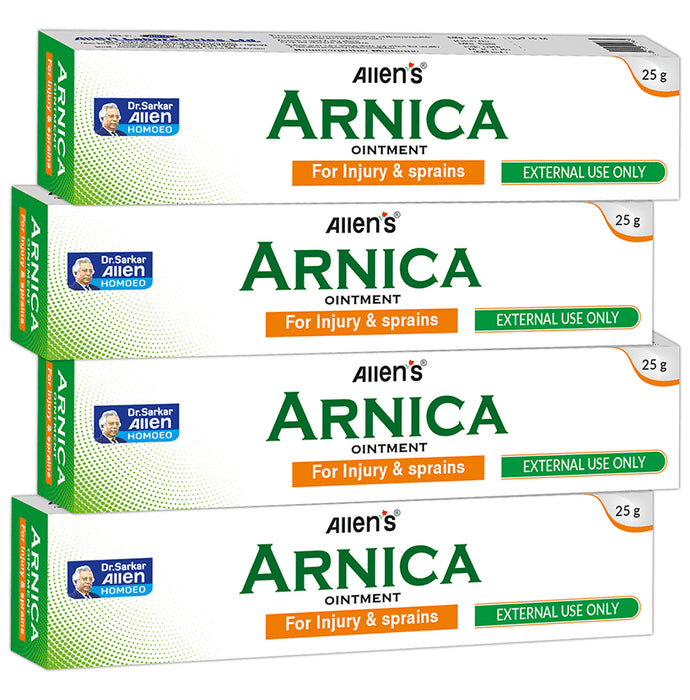 Allen Laboratories Arnica Ointment (25gm Each) - Classic Derma