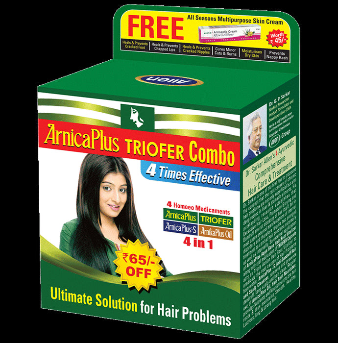 Allen Laboratories ArnicaPlus Triofer 4 in 1 Combo - Classic Derma