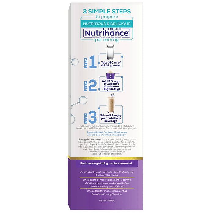 Jubilant Nutrihance (200gm Each) Vanilla
