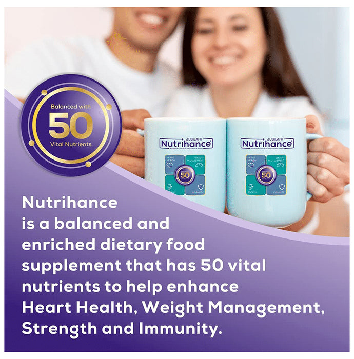 Jubilant Nutrihance for Weight Management, Energy & Heart Health | Flavour Vanilla