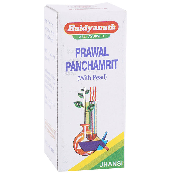 Baidyanath (Jhansi) Prawal Panchamrit (with Pearl) Tablet - Classic Derma